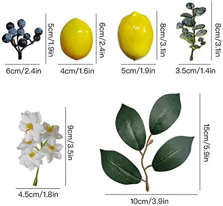 GWOKWAI 65 Ft Artificial Lemon Garland for Home Decor