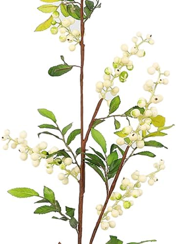 DriKou Artificial Fruit Tree Branches White