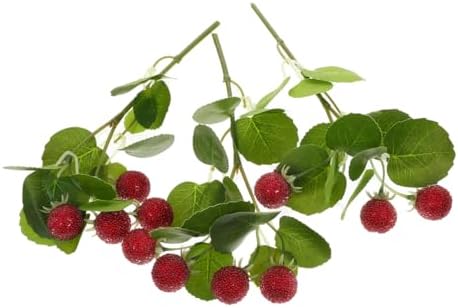 ARTIBETTER Artificial Berry Branches Flower Vases Decor