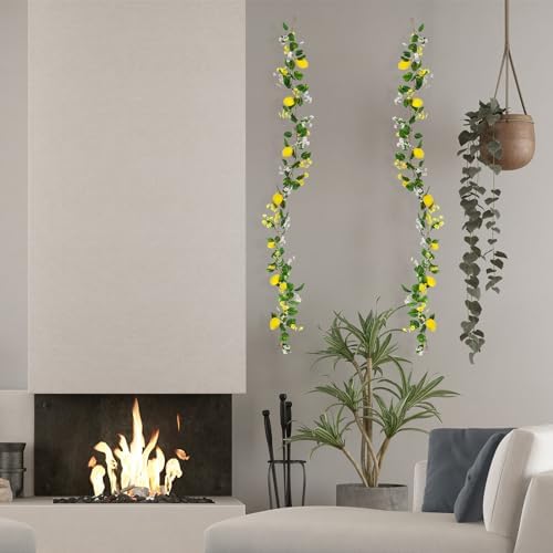 Artificial Lemon Garland for Home Dcor