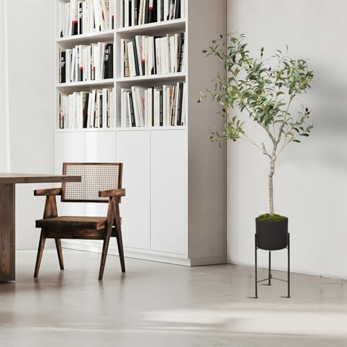 URALFA 5FT Artificial Olive Tree with Planter