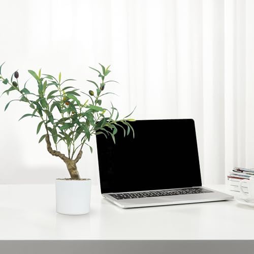 Small Artificial Olive Tree 20 Inch Table Top Decor