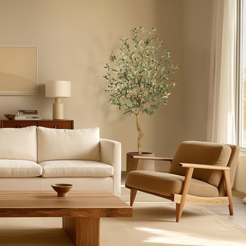 IDEALHOUSE Artificial Olive Tree 5FT Potted Topiary