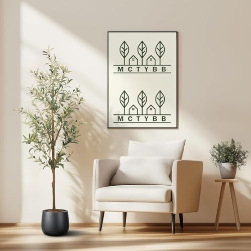Lush Artificial Olive Tree 5FT Tall 1Pack