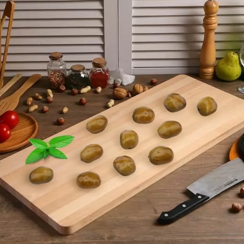 30 pcs Realistic Fake Potatoes for Decor