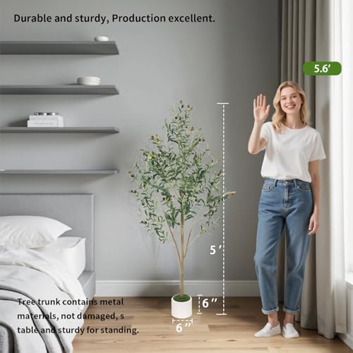 Gaoqisi Olive Trees Artificial Indoor 5FT Decor