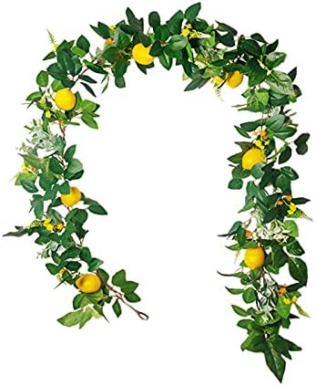 6 Ft Artificial Lemon Garland for Home Decor 1