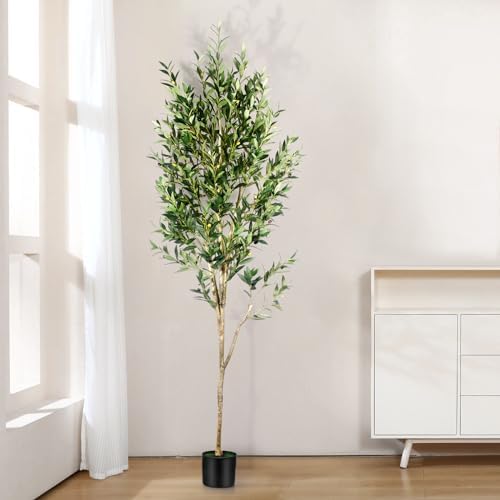 7FT Olive Tree Artificial Indoor Decor