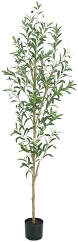 6FT Artificial Olive Tree for Home and Office Decor