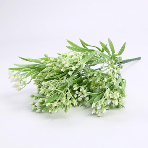 Xiao Hua 6Pcs Star Fruit Artificial Flowers White
