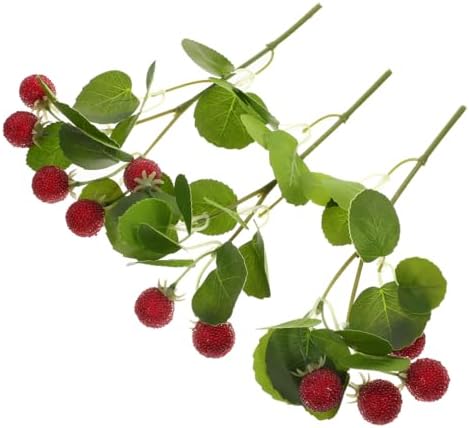 ARTIBETTER Artificial Berry Branches Flower Vases Decor