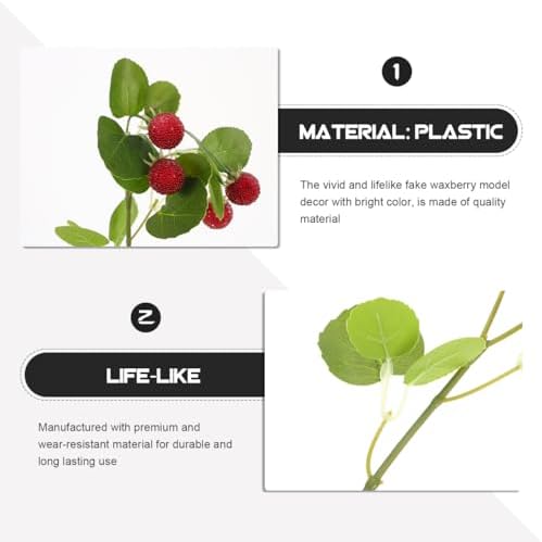 ARTIBETTER Artificial Berry Branches Flower Vases Decor