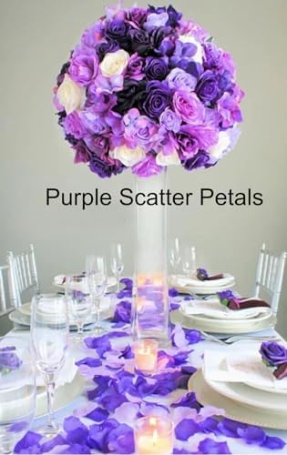 ALLHEARTDESIRES 900PCS Artifical Flower Petals for Weddings and Parties