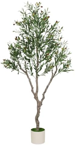 Olive Trees Artificial Plant Indoor 6FT Tall Faux Olive Tree