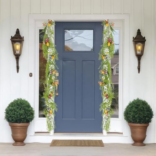 belupai Artificial Lemon Vine Garland 69in