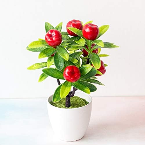 Artificial Potted Fruit Tree for Home Office Decor