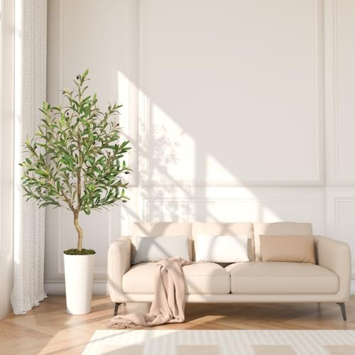 Vitalismo Artificial Olive Tree 5ft Tall Indoor Decor Tree