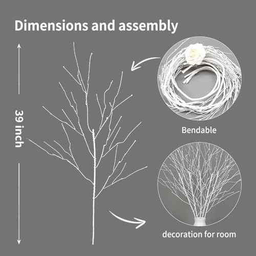 MelorcaGuilla Artificial Branches for Vase