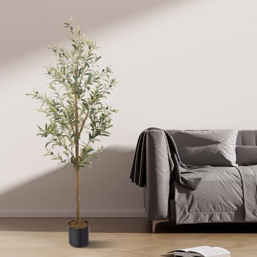 Lush Artificial Olive Tree 5FT Tall 1Pack