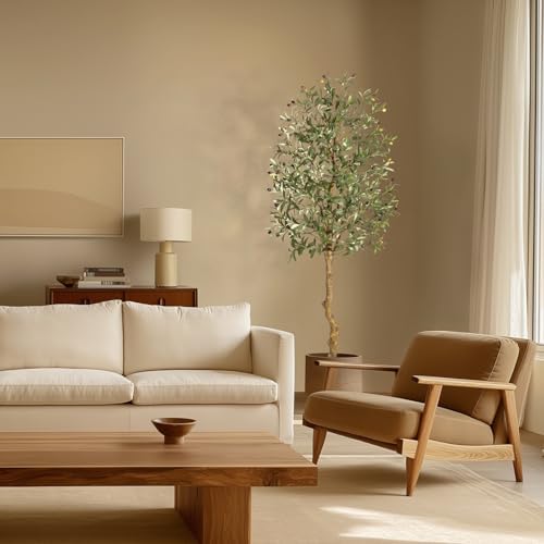 IDEALHOUSE Artificial Olive Tree 6FT Potted Decor