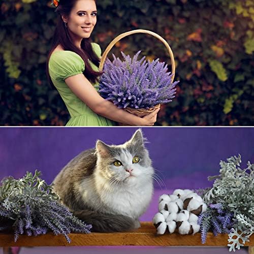 10 Bundle Artificial Lavender Flowers for Home Wedding Decor