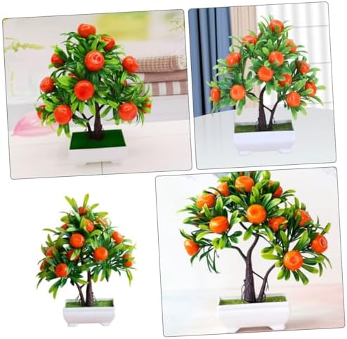 Faux Fruit Tree Decor Artificial Bonsai Plant