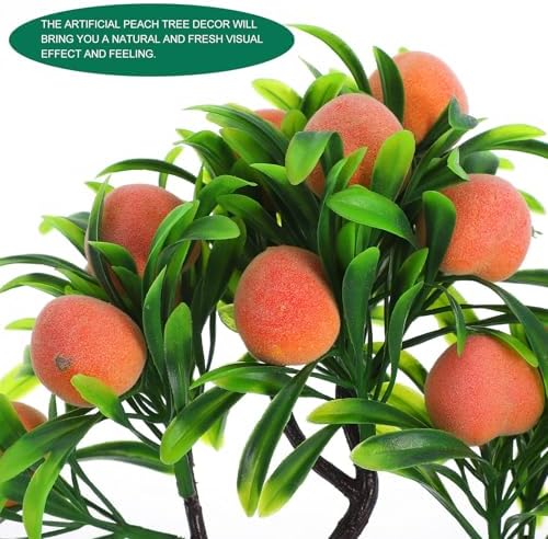 ABOOFAN Artificial Peach Tree Indoor Decor
