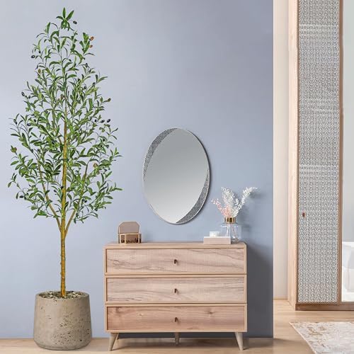 Artificial Olive Tree with White Planter Home Decor