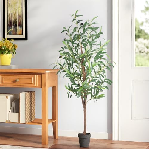 Realistic Artificial Olive Tree 48 Inch Tall