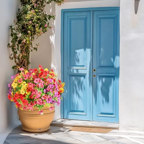 12 Bundle Artificial Daisy Flowers for Outdoor Decoration