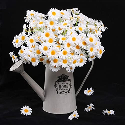 AmyHomie Artificial Silk Daisy Flowers for Home Wedding Decor