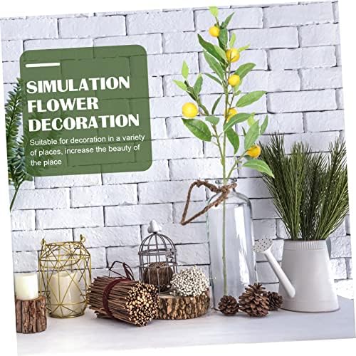 Chic Artificial Lemon Branch Decor for Home and Events
