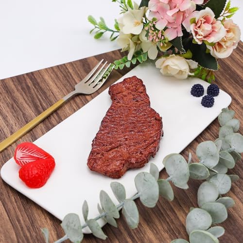 1pcs Artificial Steak Decoration Realistic Food Display Prop