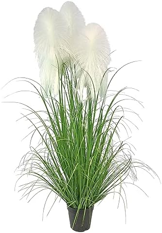 47 Inch Tall Artificial Grass Plant in Pot