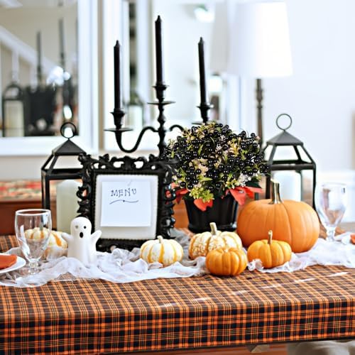 Black Artificial Berry Bouquets 6Pcs for Halloween Decor