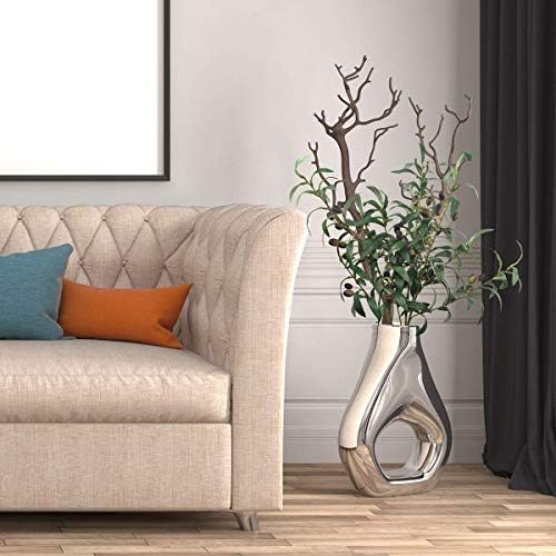 SHACOS 4 Pack Artificial Olive Branches 28 Inch