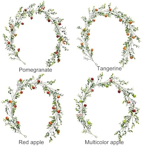 LKPOMI 62 Feet Artificial Fruit Garland