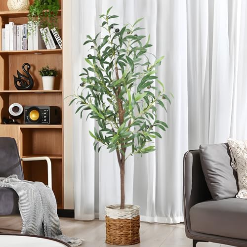 Realistic Artificial Olive Tree 48 Inch Tall