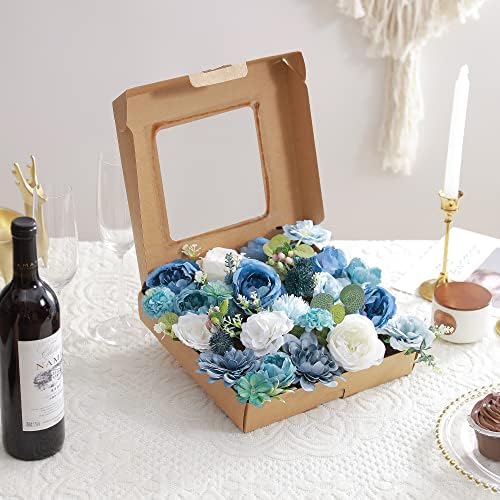 Kuujojo Artificial Flowers DIY Combo Set