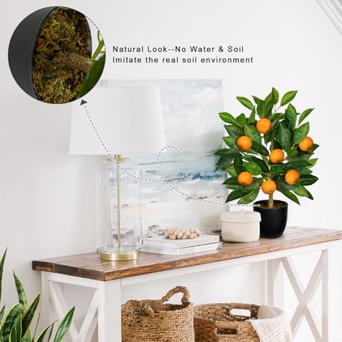 Faux Orange Tree Artificial Potted Plant 157 Inch