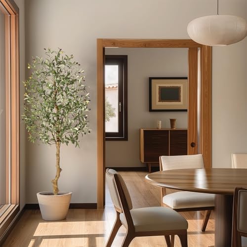 IDEALHOUSE Artificial Olive Tree 6FT Potted Decor