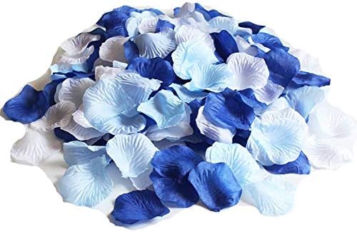 ALLHEARTDESIRES Artificial Silk Rose Petals Wedding Decorations