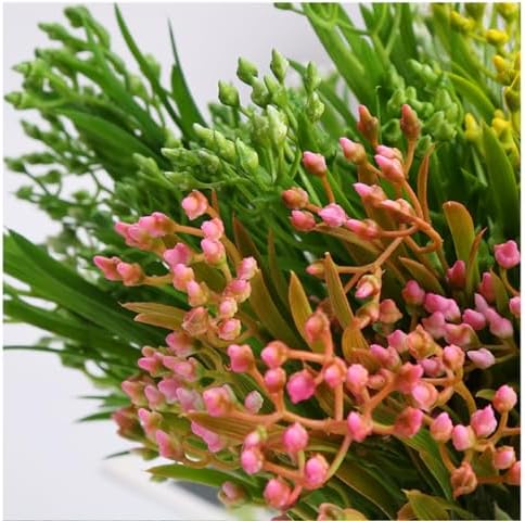 Xiao Hua 6Pcs Star Fruit Artificial Flowers White