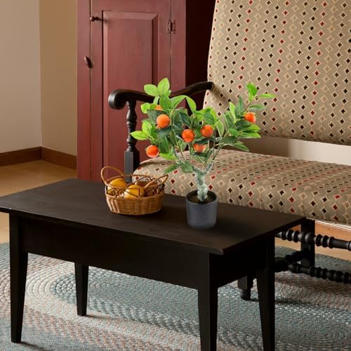 23 Inch Realistic Artificial Orange Tree with Fake Mandarin Oranges