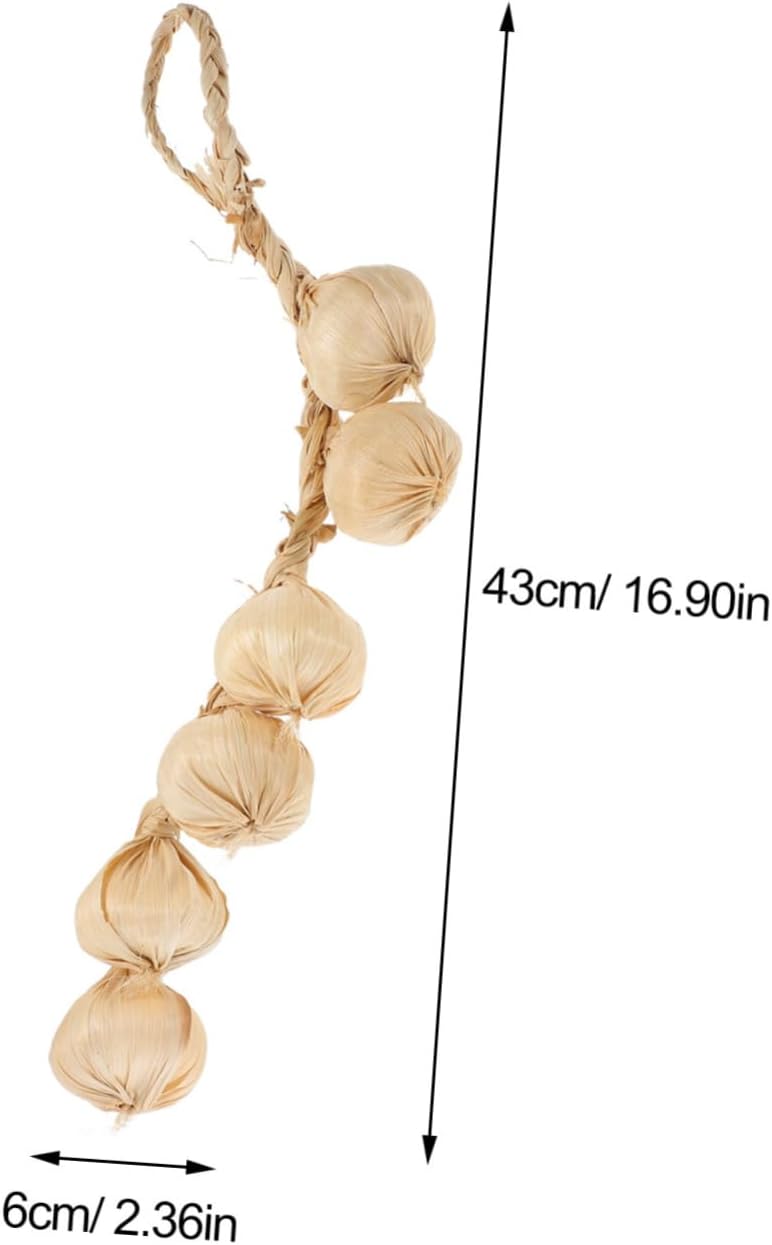 Artificial Garlic String Pendant for Home Decor and Photography