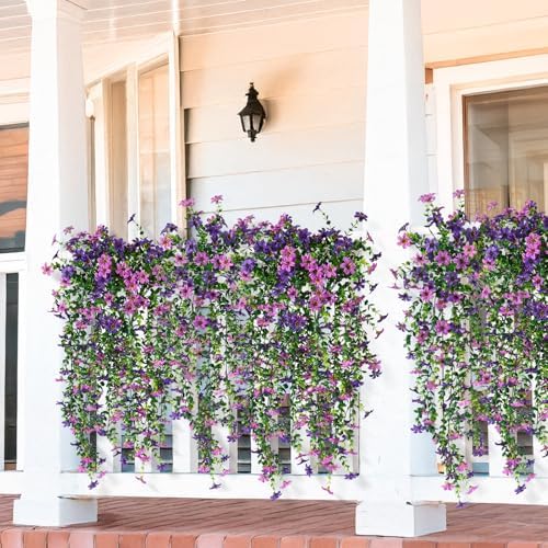 Artificial Daisy and Eucalyptus Flowers for Outdoor Decor