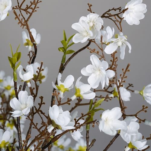 MelorcaGuilla Artificial Cherry Blossom Branches 3PCS