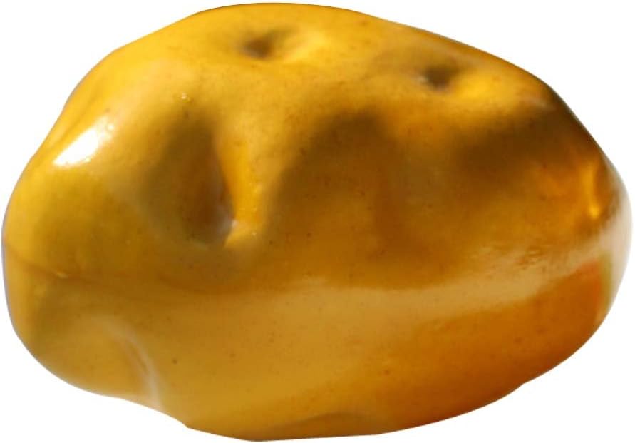Lorigun Artificial Potatoes 5Pcs Realistic Foam Simulation