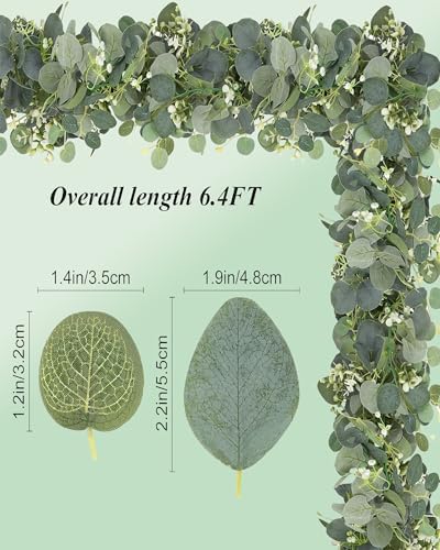 Chiyinbao Artificial Ivy Garland for Home and Decor