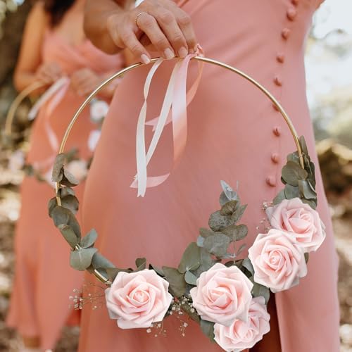 BLISOUL Artificial Flowers Real Looking Rose 25pcs
